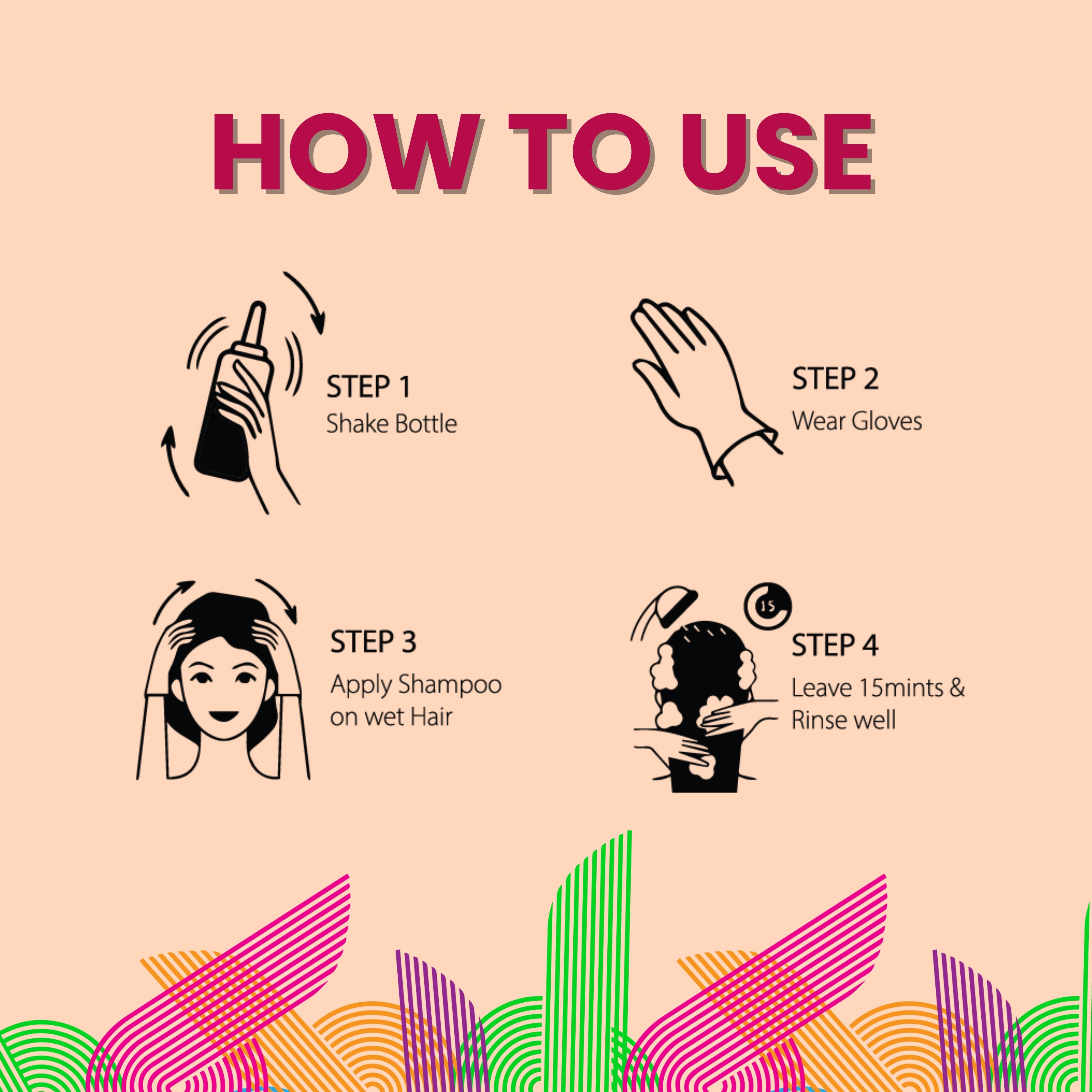 Drop and Dyes Instant Hair Coloring Shampoo Natural Black